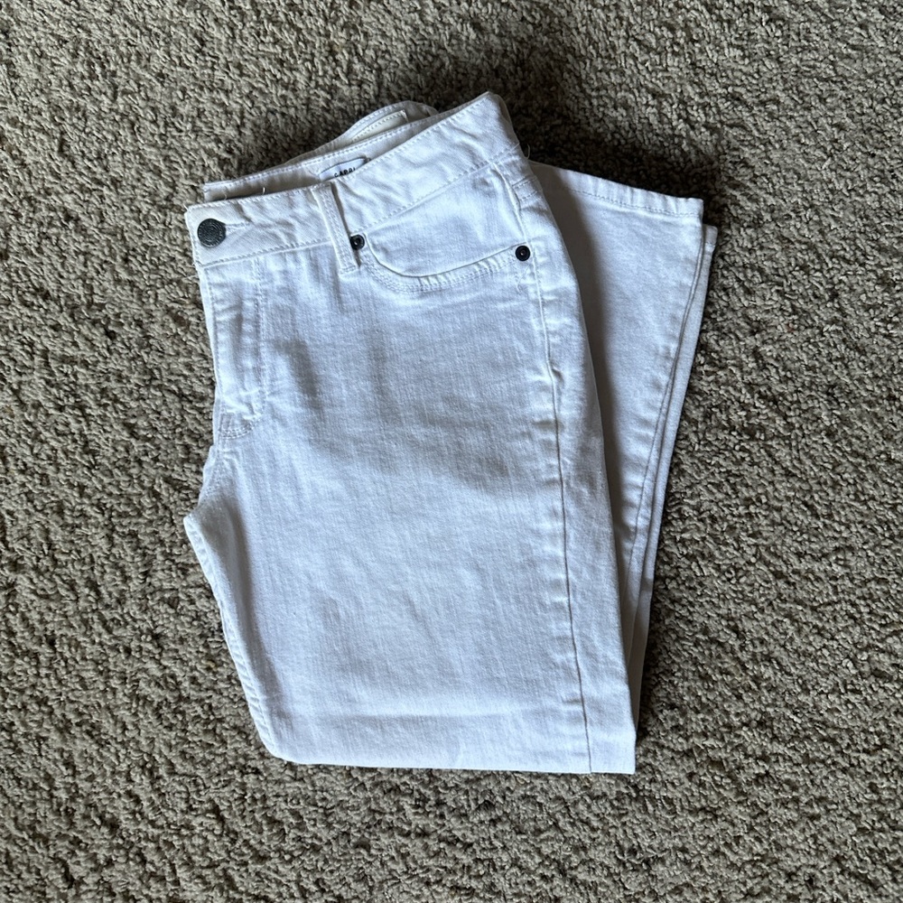 Kenneth Cole Reaction Women's White Capri Jeans